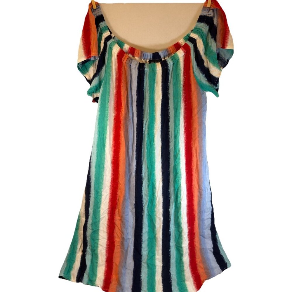 Women’s Plus Size Lane Bryant 18/20 Striped Dress